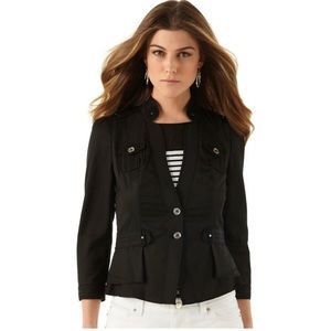 White House Black Market Black Jacket